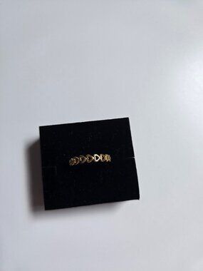 Pandora yellow gold plated ring